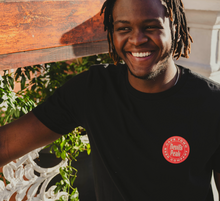 Load image into Gallery viewer, Devil's Peak Black T-shirt | Lager Bottle