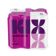 Load image into Gallery viewer, KIX WILD BERRY SPRITZER | 24 x 440ml CAN | 4.5% Alc. Vol