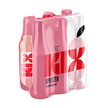Load image into Gallery viewer, KIX RASPBERRY PEACH SPRITZER | 24 x 330ml NRB | 5% Alc. Vol