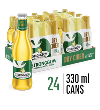Load image into Gallery viewer, STRONGBOW DRY CIDER | 24 x 330ml NRBs | 6% ALC VOL