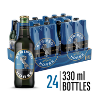 Load image into Gallery viewer, Striped Horse Milk Stout | 24 x 330ml NRBs | 6% ALC/VOL