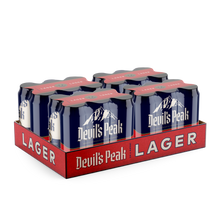 Load image into Gallery viewer, Devil's Peak Lager | 24 x 440ml Cans | 4% ALC/VOL