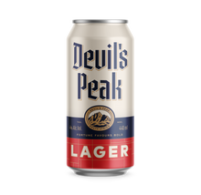 Load image into Gallery viewer, Devil's Peak Lager | 24 x 440ml Cans | 4% ALC/VOL