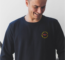 Load image into Gallery viewer, Devil's Peak | Black Crew Neck Sweater