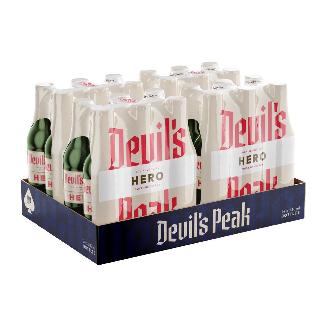 Devil's Peak Hero Twist of Citrus NonAlcoholic 24 x 330ml NRBs 0