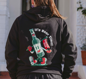 It's Beer Time | Devil's Peak Black Hoodie