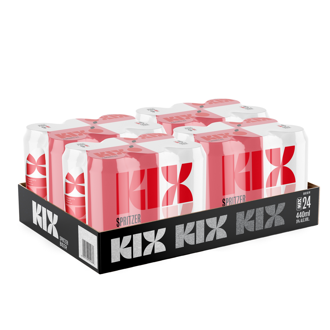 KIX SPRITZER | 24 x 440ml CAN | 5% Alc. Vol