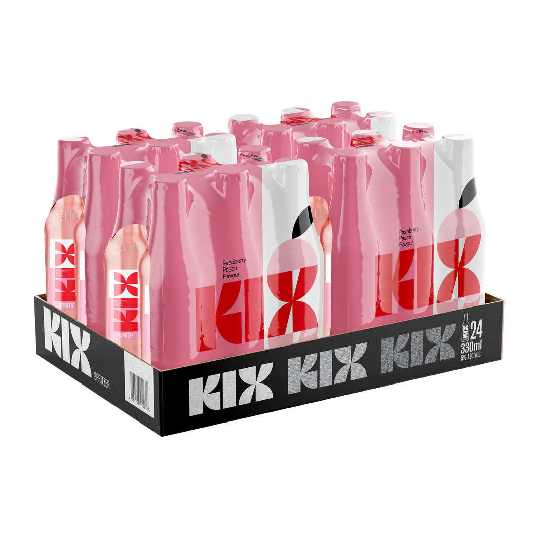 KIX SPRITZER | 24 x 330ml NRB | 5% Alc. Vol