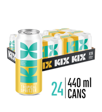 Load image into Gallery viewer, KIX TROPICAL SPRITZER | 24 x 440ml CAN | 5% Alc. Vol
