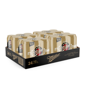 Miller Genuine Draft | 24 x 440ml CANs | 4.7% ALC/VOL – Devil's