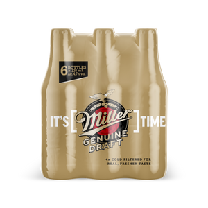 Miller genuine Draft | 24 x 330ml NRBs | 4.7% ALC/VOL – Devil's