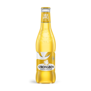 Strongbow Gold Apple Cider | 24 x 330ml NRBs | 4.5% ALC/VOL