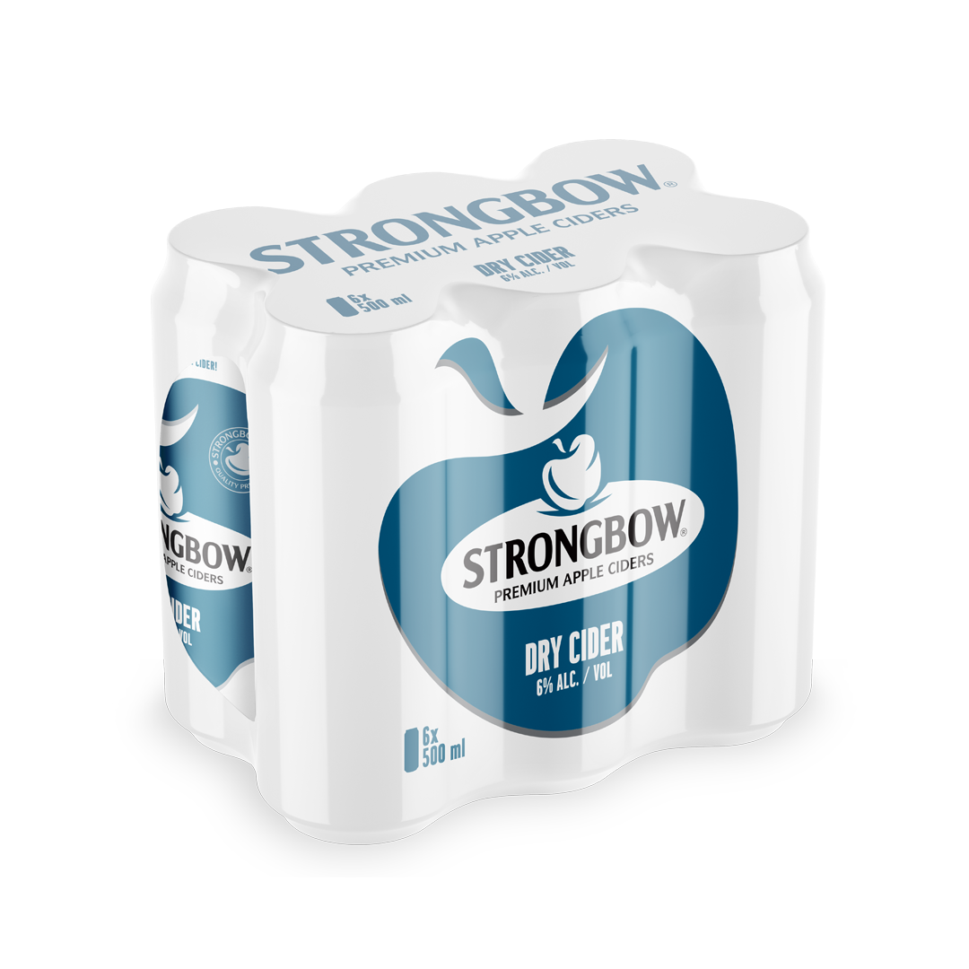 Strongow STRONGBOW DRY CIDER | 24 x 500ml CANs | 6% ALC VOL – Devil's Peak Beer Co.
