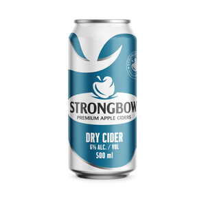 Strongbow Dry Cider | 24 x 500ml CANs | 6% ALC VOL