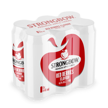 Load image into Gallery viewer, Strongbow Red Berries Apple Cider| 24 x 440ml CANs | 4.5% ALC/VOL
