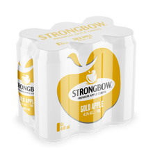 Load image into Gallery viewer, Strongbow Gold Apple Cider | 24 x 440ml CANs | 4.5% ALC/VOL
