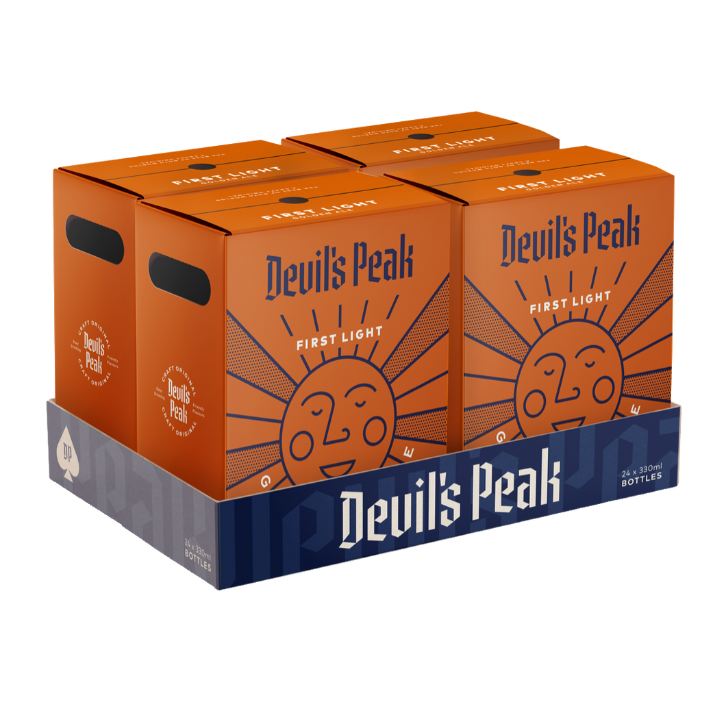 Devil's Peak First Light Golden Ale | 24 x 330ml NRBs | 4.5% ALC/VOL