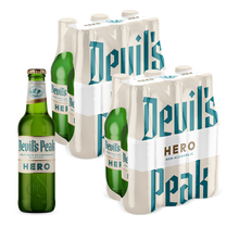 Load image into Gallery viewer, Devil&#39;s Peak Hero Mixed Case Shrink | 24 x 330ml NRBs | 0.5% ALC/VOL
