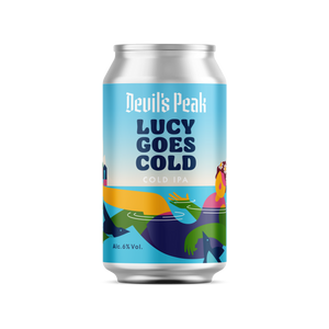 Devil's Peak Lucy Goes Cold IPA | 24 x 330ml Cans | 6% ALC/VOL