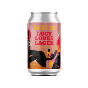 Lucy Loves Lager Juicy Lager | 24 x 330ml Cans | 5% ALC/VOL
