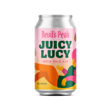 Load image into Gallery viewer, Devil&#39;s Peak Juicy Lucy Hazy IPA | 24 x 330ml Cans | 6% ALC/VOL
