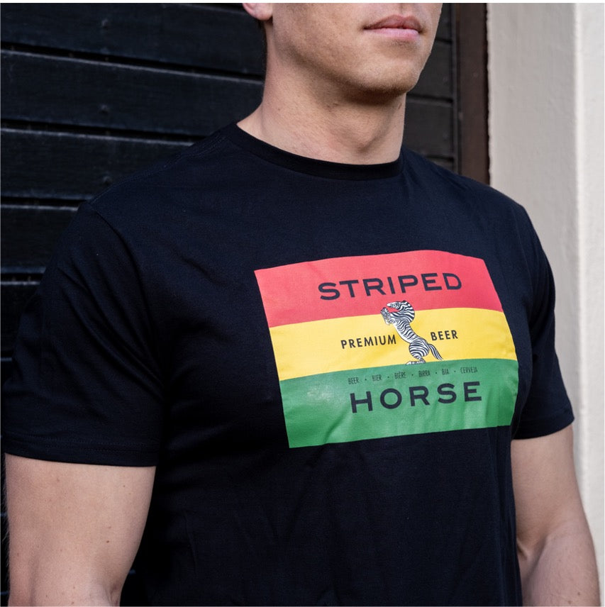 Striped Horse Reggae T-shirt