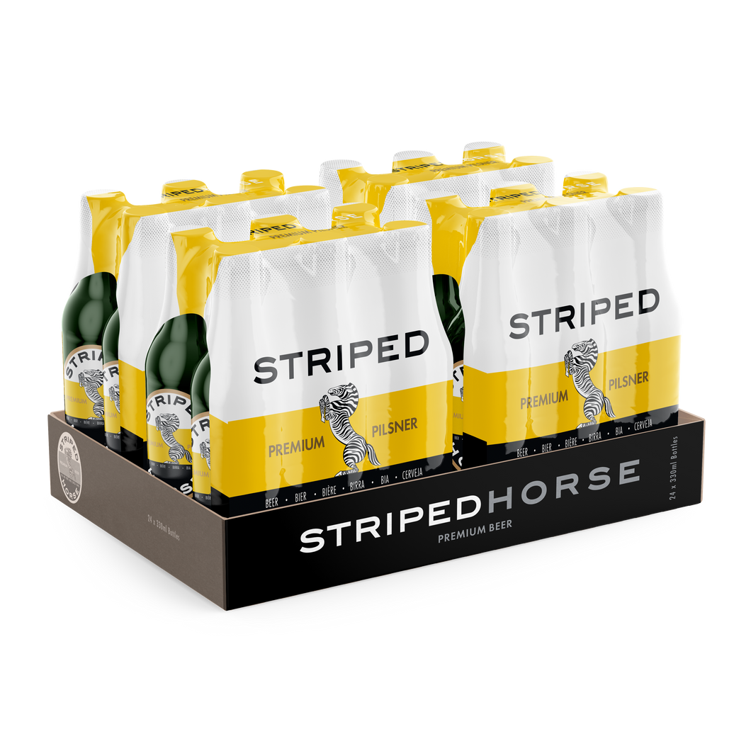 Striped Horse Pilsner | 24 x 330ml NRBs | 4.5% ALC/VOL