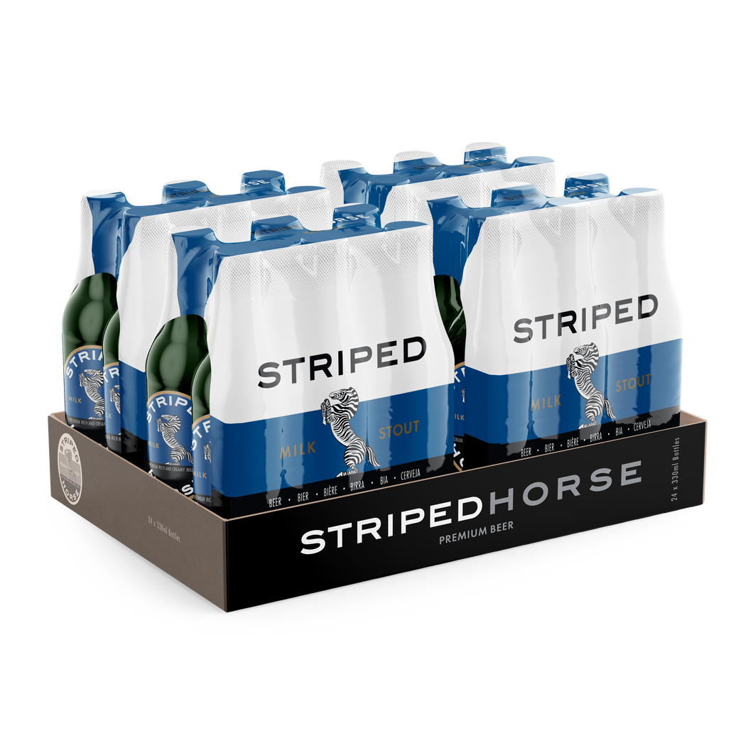 Striped Horse Milk Stout | 24 x 330ml NRBs | 6% ALC/VOL