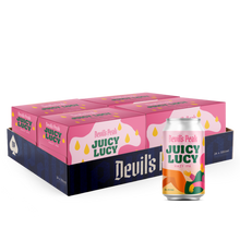 Load image into Gallery viewer, Devil&#39;s Peak Juicy Lucy Hazy IPA | 24 x 330ml Cans | 6% ALC/VOL

