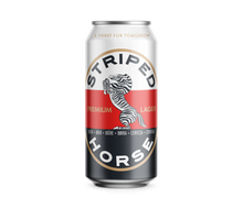 Load image into Gallery viewer, Striped Horse Lager | 24 x 500ml Cans | 5% ALC/VOL
